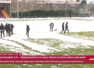 Galatasaray – Trabzonspor U19 maçı ertelendi