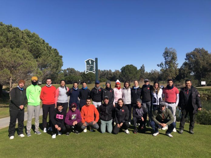 2022 TGF Golf Milli Takım aday kadro kış kampı başladı