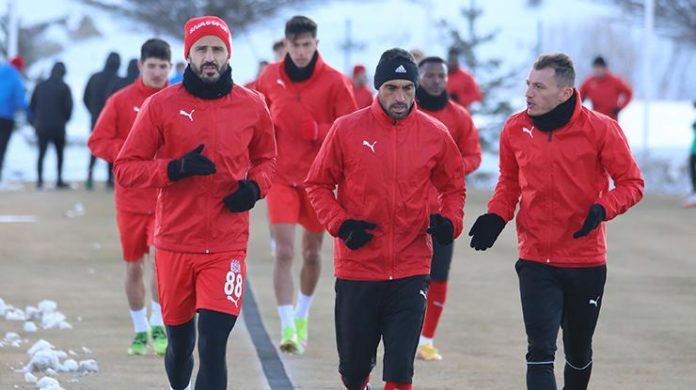 Sivasspor, Gaziantep FK maçı hazırlıklarına başladı