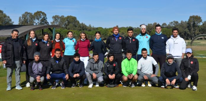 Golf Milli Takımı hazırlıklarını Belek'te sürdürüyor