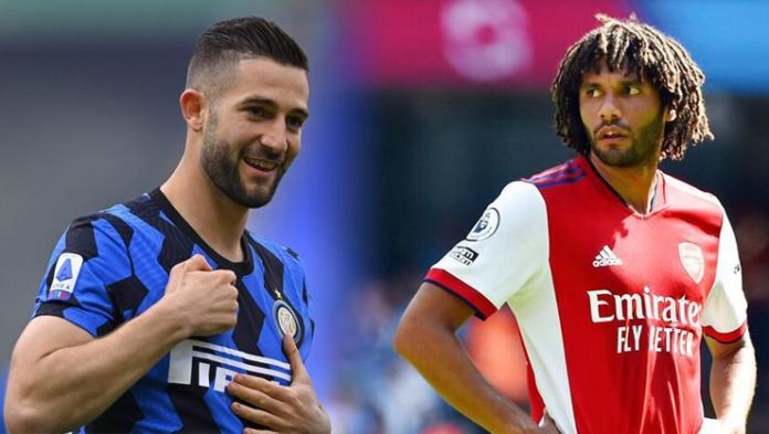 Fenerbahçe'nin transfer hedefi Mohamed Elneny ve Roberto Gagliardini