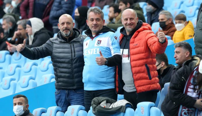 İşte Lider Trabzonspor, işte taraftar…