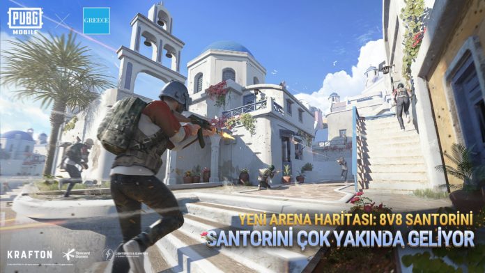 PUBG MOBILE’a dünyaca ünlü turizm merkezi Santorini Adası haritası ekleniyor