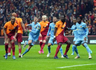 Galatasaray'da bu sezon en fazla şut Kayserispor maçında