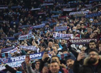 Trabzonspor, taraftarıyla da zirvede