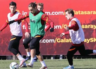 Galatasaray Göztepe maçına hazır