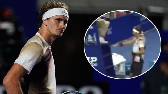 Alexander Zverev çılgına döndü! Turnuvadan ihraç edildi