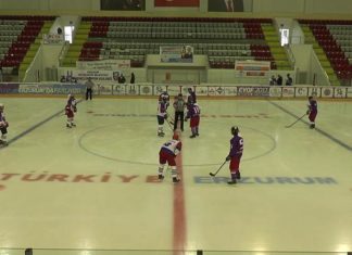 UNİLİG Buz Hokeyi Türkiye Şampiyonası Erzurum’da başladı