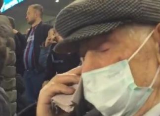 83 yaşındaki Trabzonspor taraftarının gözyaşı sevince dönüştü