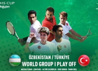 Davis Cup'ta rakip Özbekistan