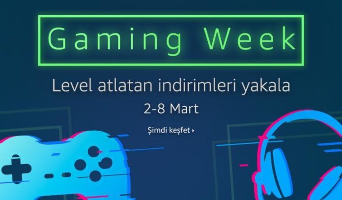 Oyun keyfinize level atlatan indirimler Amazon Gaming Week’te!