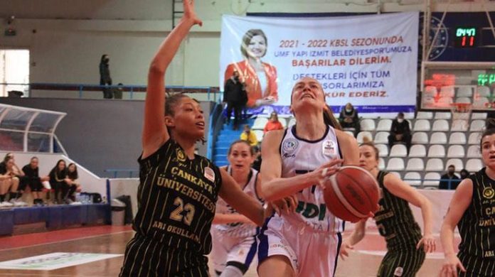 İzmit Belediyespor-Çankaya Üniversitesi maç sonucu: 82-79