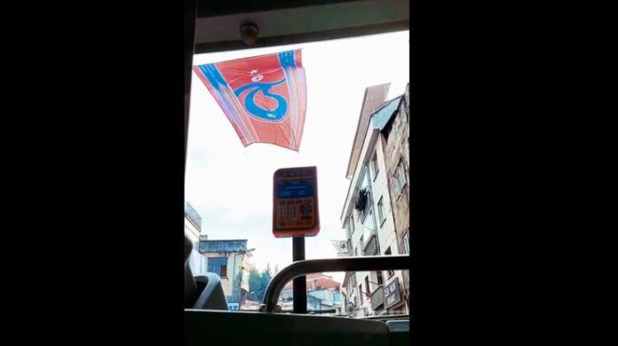 Trabzon'da otobüse binenlere 'o sene bu sene' sürprizi