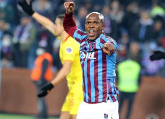 Trabzonspor'un yıldızı Nwakaeme'nin gözü şampiyonlukta!