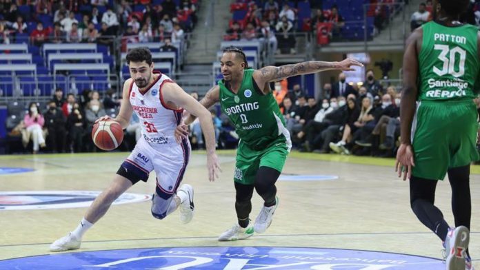 Bahçeşehir Koleji – Sporting CP maç sonucu: 66-54