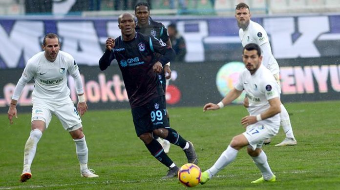 Trabzonspor'da Anthony Nwakaeme'nin maçı!