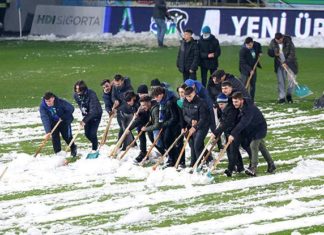 Çaykur Rizespor – Trabzonspor maçına kar engeli!