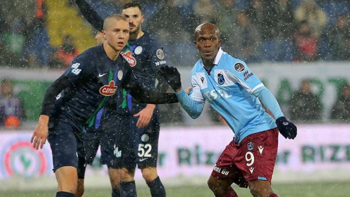 Nwakaeme sustu, Trabzonspor durdu