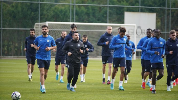 Çaykur Rizespor, Alanyaspor maçı hazırlıklarını Antalya’da sürdürdü