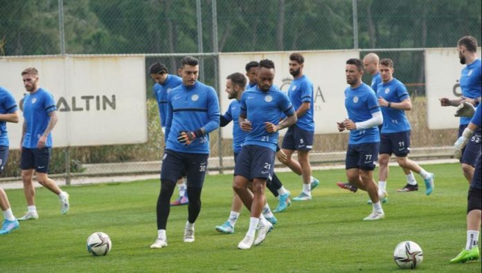 Çaykur Rizespor, Alanyaspor maçı hazırlıklarını sürdürdü