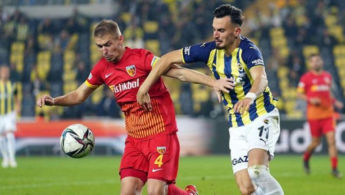 Fenerbahçe ile Kayserispor 42. randevuda