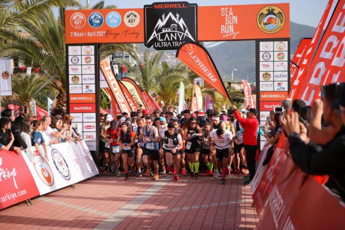 Merrell Alanya Ultra Trail 2022'de ilk birinciler belli oldu