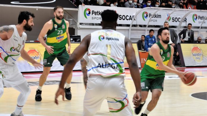 ING Basketbol Süper Ligi: Aliağa Petkimspor: 70 – Bursaspor: 68