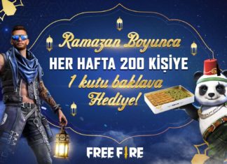 Türk Baklavası Free Fire oyununa ödül olarak eklendi!