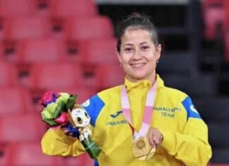 Ukraynalı Marina Litovchenko madalyasını satışa çıkarttı