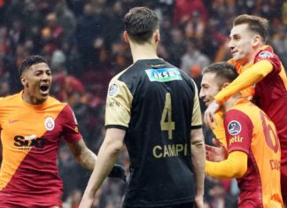 Galatasaray haberi… Halil Dervişoğlu’nun 4. gol sevinci