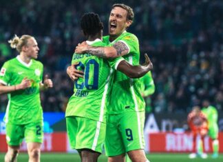 Max Kruse, Wolfsburg – Mainz maçında hat-trick yaptı