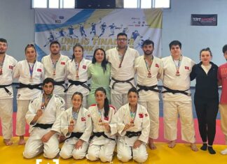 Judo'da Türkiye şampiyonu BAÜN oldu