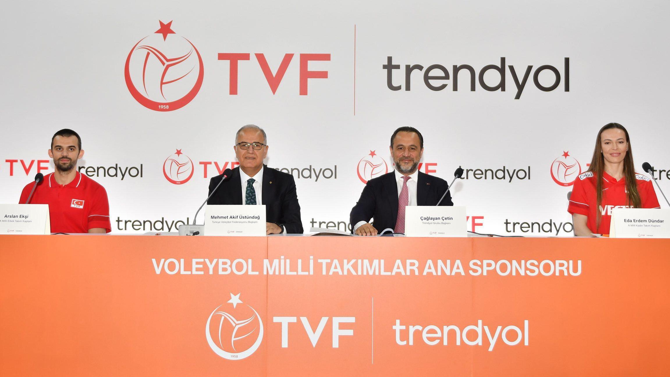 Türkiye Voleybol Federasyonu'na yeni sponsor