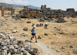 Su aktivisti ve ultra maraton koşucusu Mina Guli Türkiye’de