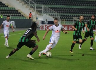 Spor Toto 1. Lig: A. Denizlispor: 0 – Çaykur Rizespor: 0