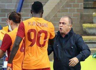 Mbaye Diagne, Fatih Terim'in doğum gününü kutladı