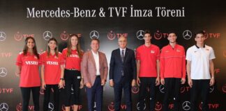 Mercedes-Benz, Voleybol Milli Takımlar ana sponsoru oldu