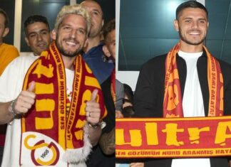 Galatasaray'da artık Dries Mertens-Mauro İcardi ikilisi var!