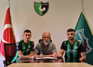 Denizlispor'da 2 genç oyuncu profesyonelliğe adım attı