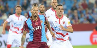 Trabzonspor – Kızılyıldız maçından kareler! (VİDEO)