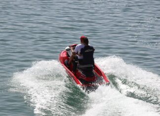 Kayseri'de Türkiye Su Jeti ve Flyboard Şampiyonası düzenlendi