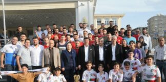 Balkan Şampiyonu Cizre Belediyespor'a coşkulu karşılama