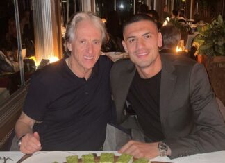 Merih Demiral ve Jorge Jesus'tan sürpriz buluşma