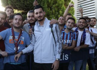 Trabzonspor, Kayseri'ye geldi