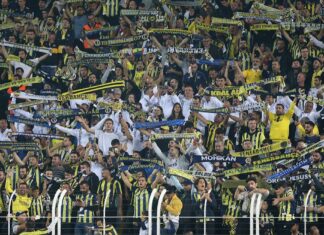 Fenerbahçe taraftarından Kadıköy şöleni