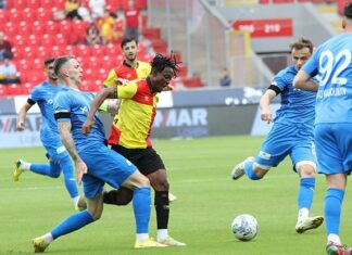 1. Lig’de en az gol atan takım Göztepe