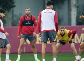 Galatasaray'da Beşiktaş derbisi provaları sürüyor