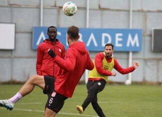 Sivasspor, Ümraniye maçı hazırlıklarını tamamladı