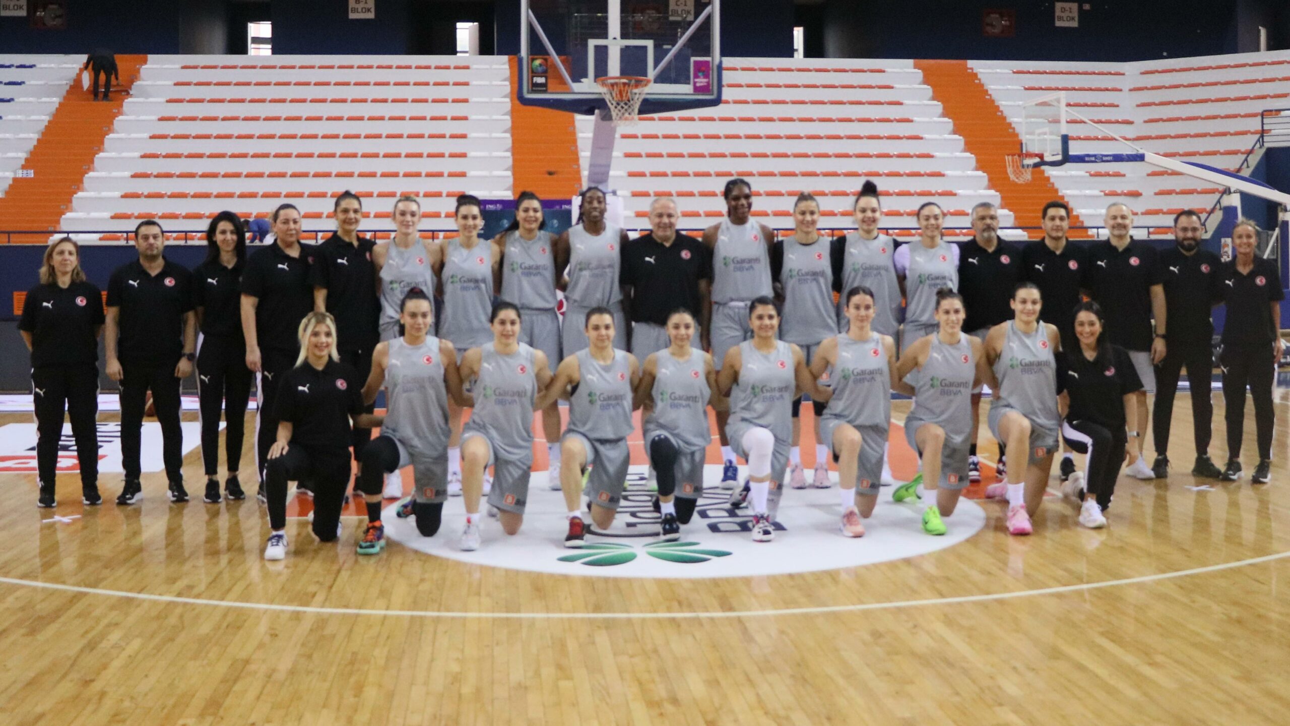 A Milli Kadın Basketbol Takımı'nın hedefi Avrupa Şampiyonası
