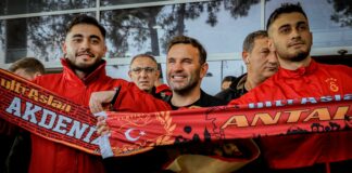 Antalya'da Galatasaray coşkusu